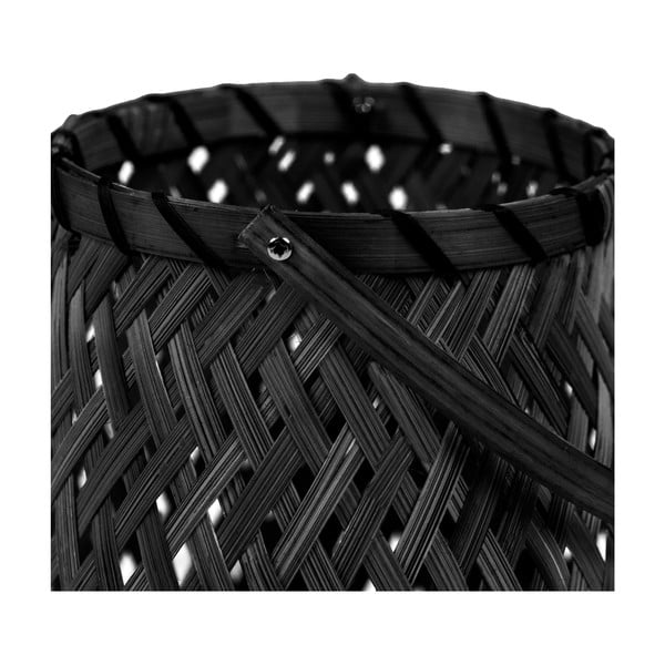 Melna bambusa laterna Compactor Bamboo Lantern, ⌀ 18 cm-image-1