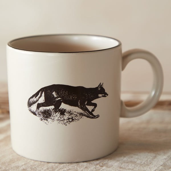 Melnas/bēšas māla krūzes (4 gab.) 350 ml Elements – Costa Nova-image-2