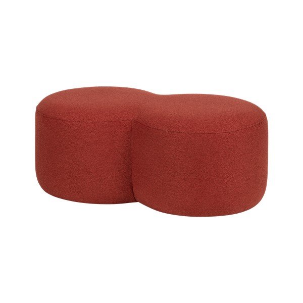 Sarkans pufs Umbo – noo.ma
