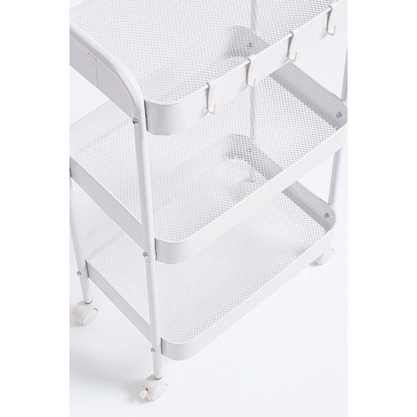 Metāla servēšanas galdiņš uz riteņiem 29,5x41 cm Leiky – Yes Everyday-image-4