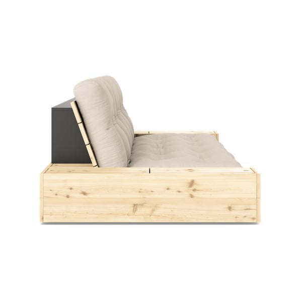 Bēšs izvelkamais dīvāns 244 cm Base – Karup Design-image-3