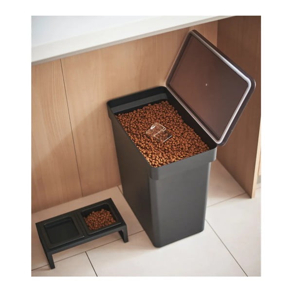 Bļodiņu un granulu konteinera komplekts mājdzīvniekiem Tower – YAMAZAKI-image-1