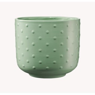 Gaiši zaļš keramikas puķu pods Big Pots Baku, ø 19 cm