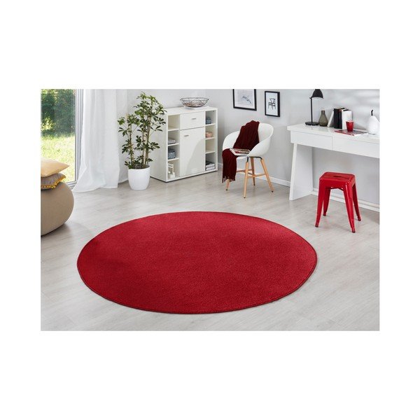 Sarkans paklājs Hanse Home Fancy, Ø 133 cm-image-1