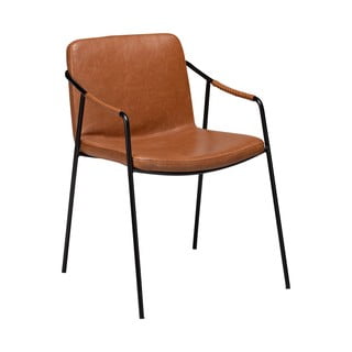 Brūns mākslīgās ādas ēdamistabas krēsls DAN-FORM Denmark Boto