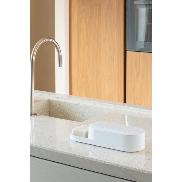 Balts plastmasas mazgāšanas līdzekļu turētājs SinkStyle – Brabantia-image-2