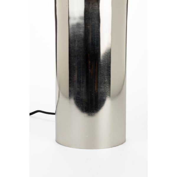 Sudraba krāsas metāla galda lampa ar metāla abažūru (augstums 53 cm) Wonders – Zuiver-image-4