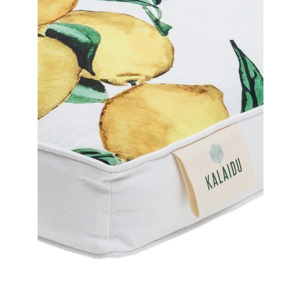 Kokvilnas sēdekļa spilvens Westwing Collection Citrus, 40 x 40 cm-image-2