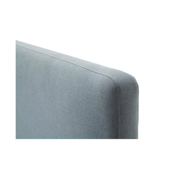 Dūmakaini zila polsterēta divvietīga gulta ar veļas kasti ar redelēm 140x200 cm Mattis – Meise Möbel-image-4