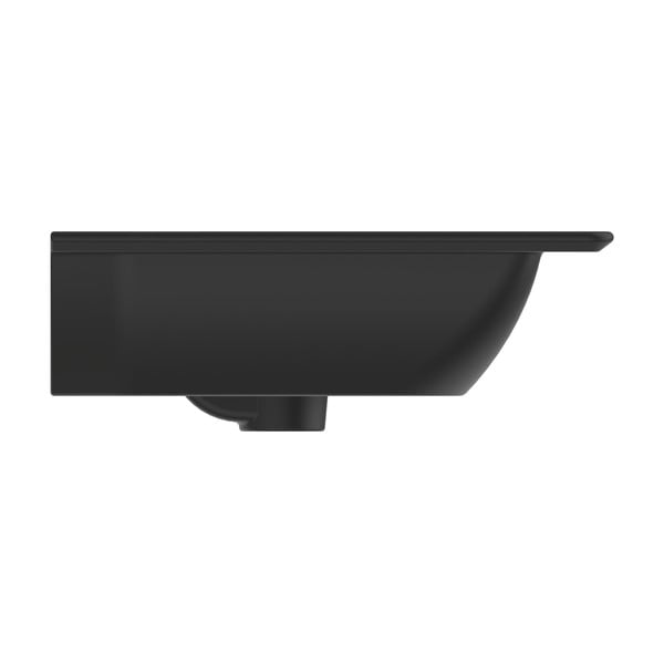 Matēti melna keramikas izlietne 84x46 cm Silk Black – Ideal Standard-image-4