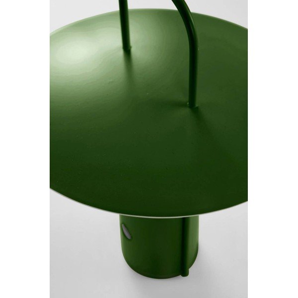 Zaļa metāla LED galda lampa ar regulējamu spilgtumu (augstums 24 cm) Venna – Jotex-image-3