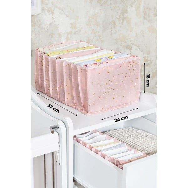 Uzglabāšanas kaste no auduma bērniem – Mioli Decor-image-2