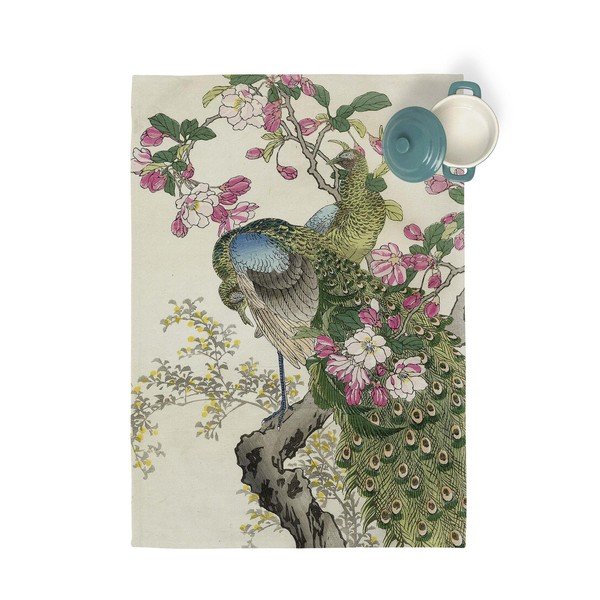 2 kokvilnas virtuves dvieļu komplekts Happy Friday Basic Japonais, 70 x 50 cm-image-1