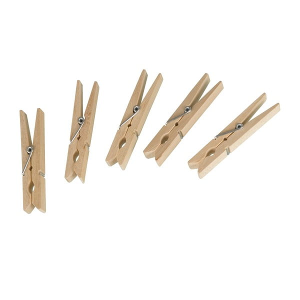 50 koka apģērba knaģu komplekts Wenko Pegs-image-2