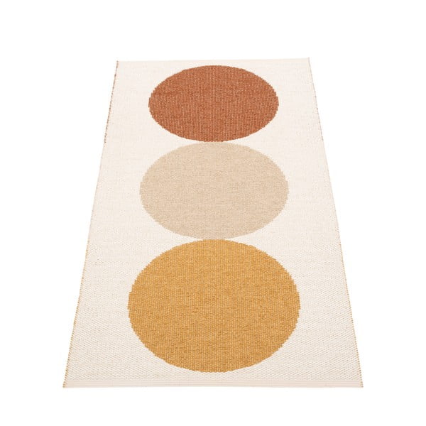 Okera dzeltens/krēmkrāsas iekštelpu un āra paklājs 70x140 cm Otto Harvest – Pappelina