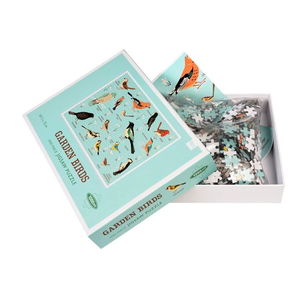 Puzle (gabalu skaits 1000) Garden Birds – Rex London-image-3