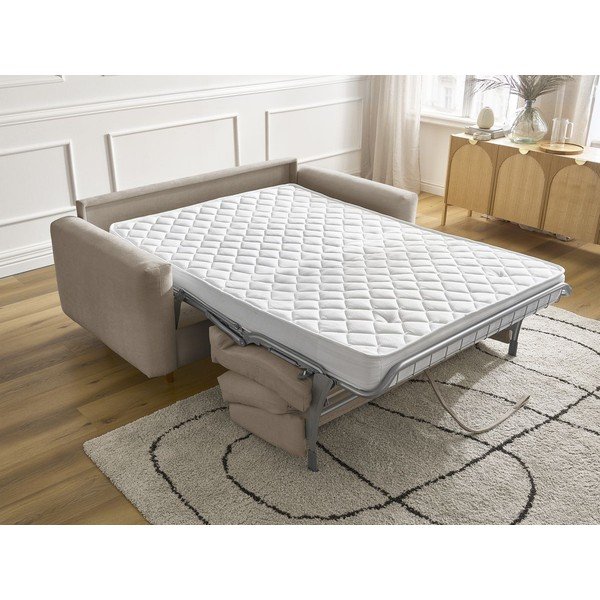 Pelēkbrūns salokāms dīvāns 220 cm Cocoone – Bobochic Paris-image-1