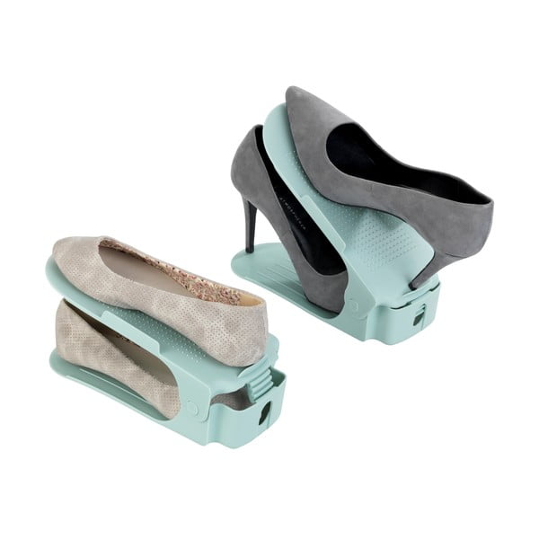 8 tirkīzzili regulējami apavu statīvi Wenko-image-4