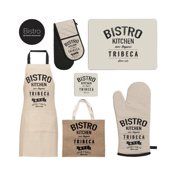Korķa galda paliktnis (4 gab.) 22x29 cm Bistro – Premier Housewares-image-1