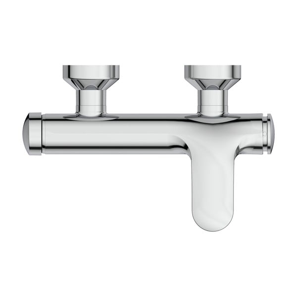 Spīdīgas sudraba krāsas jaucējkrāns vannai/sienas Melange – Ideal Standard-image-2