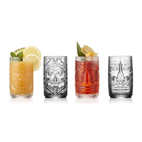Kokteiļu glāzes (4 gab.) 450 ml Tiki – Lyngby Glas