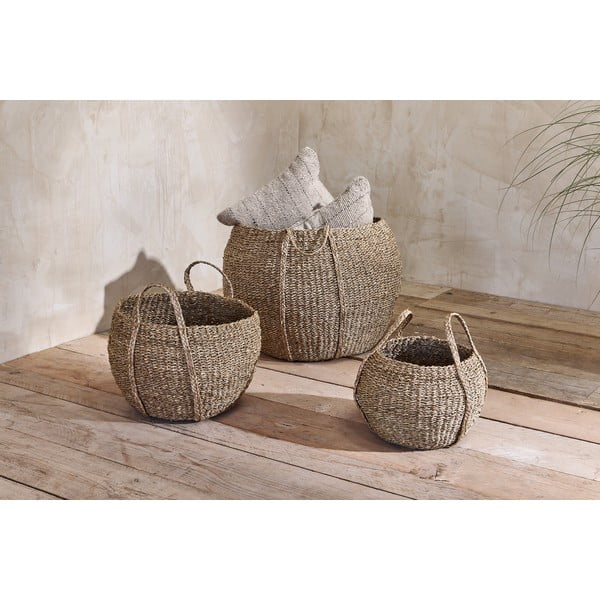 Uzglabāšanas grozs no jūraszālēm Nkukuku Rundi, ø 32 cm-image-1