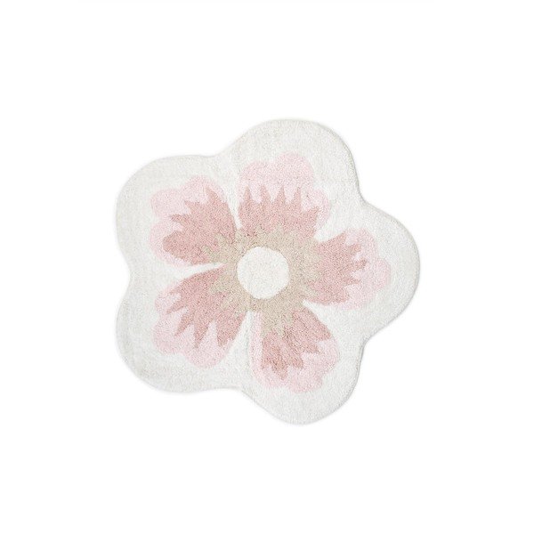 Rozā kokvilnas vannas paklājiņš Irya Home Collection Lavin