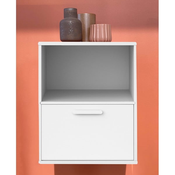 Balts sienas naktsgaldiņš Keep by Hammel-image-1