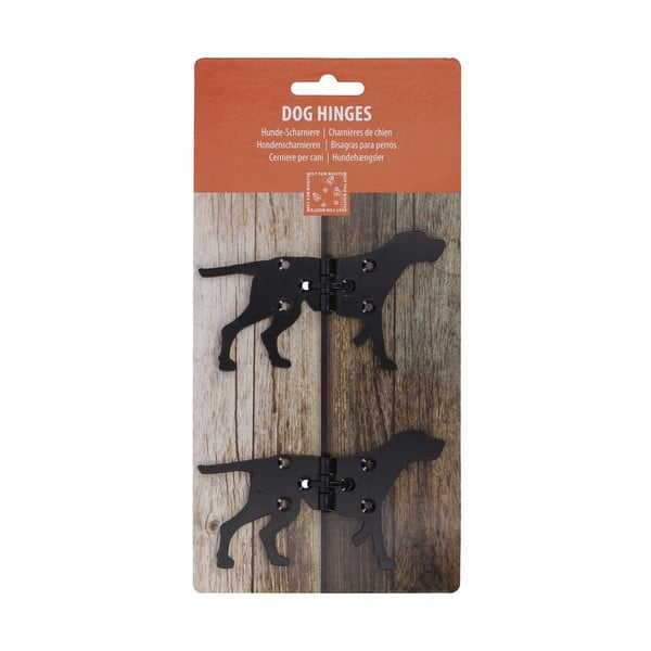 Metāla durvju eņģes (4 gab.) Dog – Esschert Design-image-2