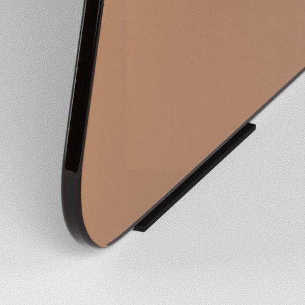 Brūns stikla apaļš žurnālgaldiņš ø 80 cm Samos – Actona-image-3