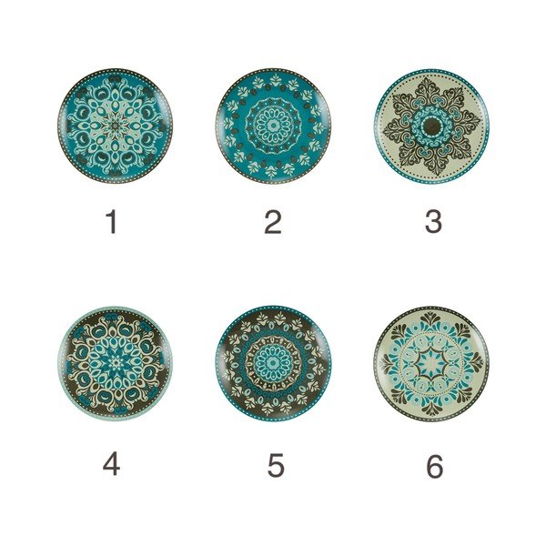 Porcelāna deserta šķīvji (6 gab.) ø 19 cm Cala Jondal – VDE Tivoli 1996-image-2