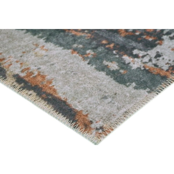 Pelēks mazgājams paklājs 150x80 cm – Vitaus-image-2