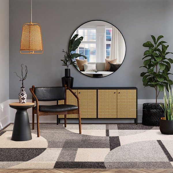 Pelēks paklājs 120x170 cm Muse – Asiatic Carpets-image-1