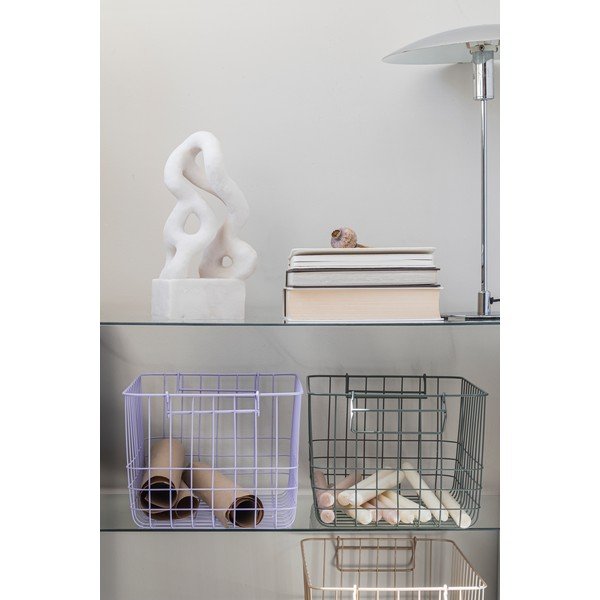 Stiepļu metāla uzglabāšanas grozs 37x26x20 cm Store-It – Mette Ditmer Denmark-image-1