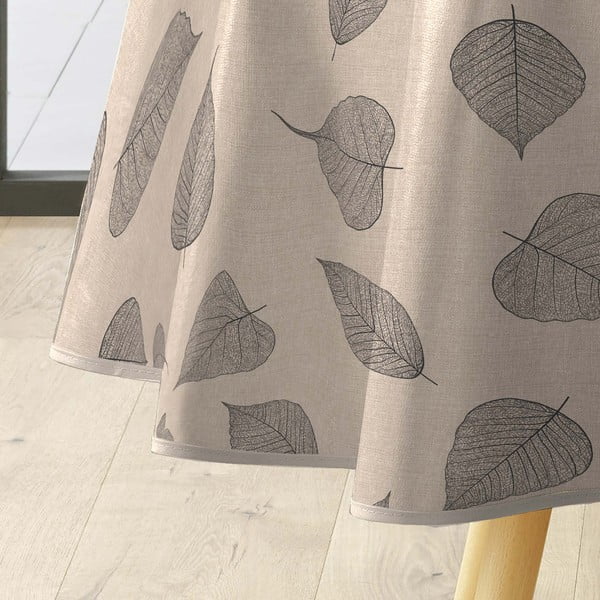 Ar mitru drānu noslaukāms galdauts ø 160 cm Feuillys – douceur d'intérieur-image-3