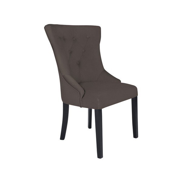 Antracīta pelēks krēsls Micadoni Home Mero-image-4
