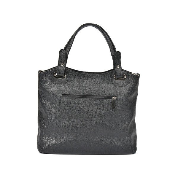 Melna ādas somiņa Luisa Vannini Tote-image-4