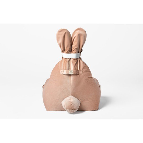 Gaiši rozā bērnu sēžammaiss Funny Bunny – The Brooklyn Kids-image-4