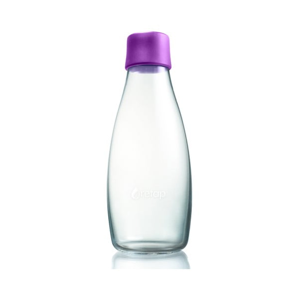 Violeta stikla pudele ar mūža garantiju ReTap, 500 ml