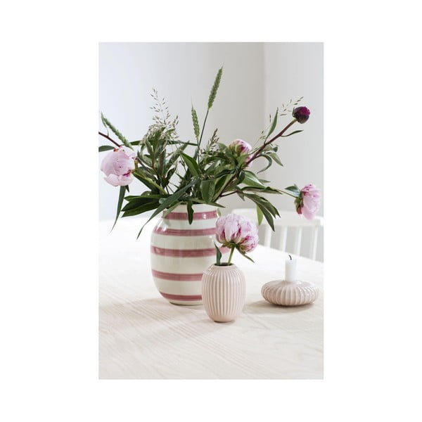 Gaiši rozā keramikas vāze Kähler Design Hammershoi, augstums 10 cm-image-2