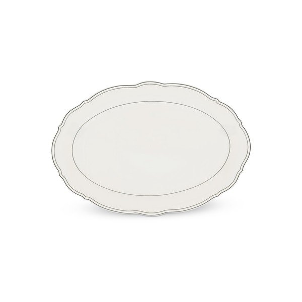 Paplāte no sintētiskā kaula porcelāna 20,5x31,5 cm Odette – S|P Collection-image-3