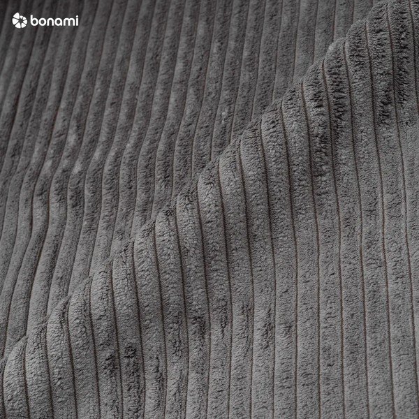 Tumši pelēks velveta modulārais dīvāns (vidējā moduļa) Nihad modular – Bobochic Paris-image-3