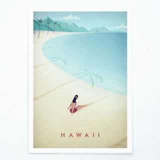 Plakāts Travelposter Hawaii, 50 x 70 cm