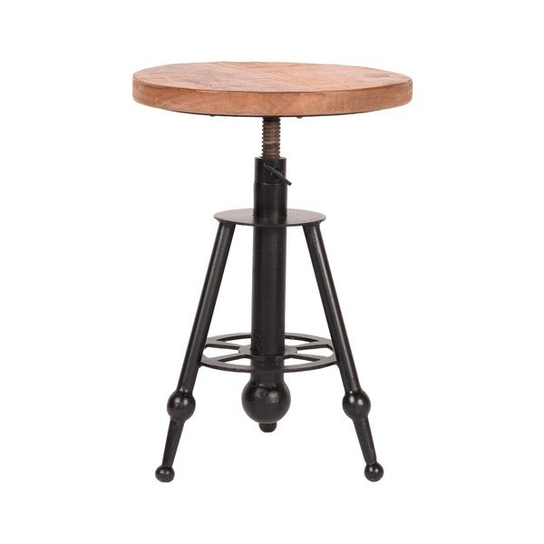 Bāra taburete no mango koka LABEL51 Solid-image-2