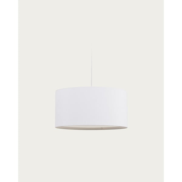 Balts abažūrs ø 40 cm Santana – Kave Home-image-2