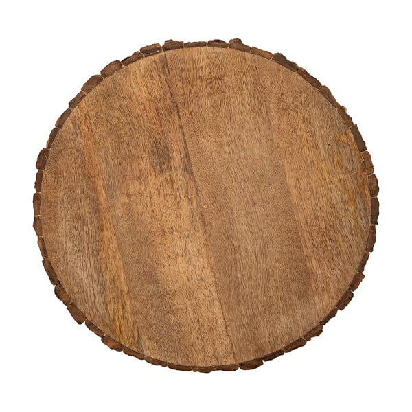 Koka griešanas dēlis pasniegšanai ø 39 cm Mango – Orion-image-2