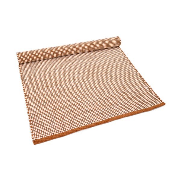 Oranžs paklājs ar vilnu 200x140 cm Bergen – Nattiot-image-2