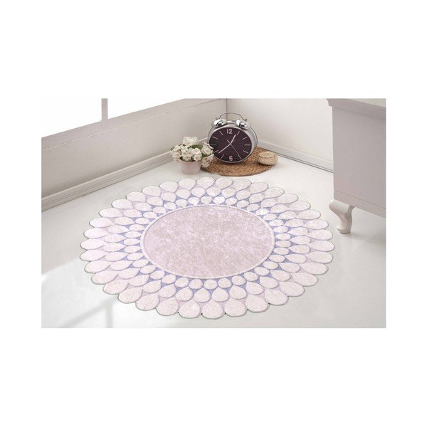 Paklājs Vitaus Zinno Mavi, ⌀ 80 cm-image-1
