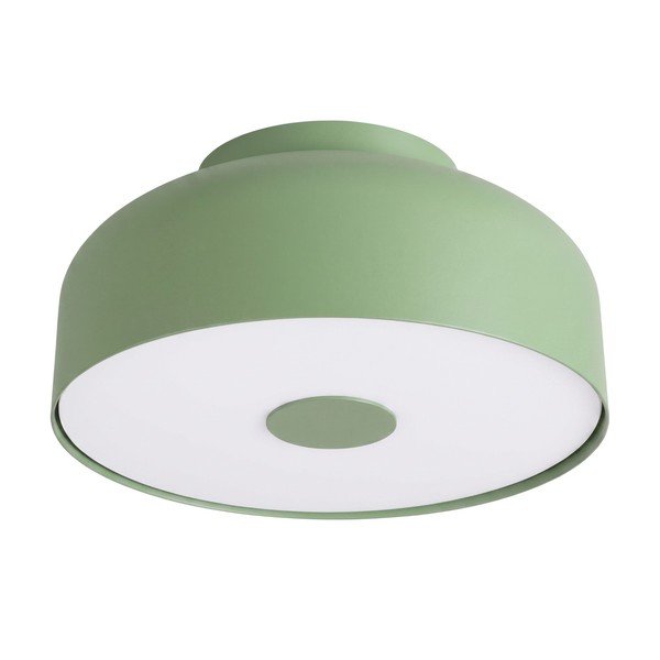 Salvijas zaļa tērauda griestu lampa ø 30 cm Omiq – Sollux