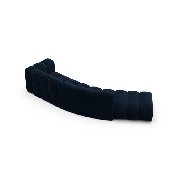 Tumši zils stūra dīvāns (ar labo stūri) Lupine – Micadoni Home-image-2